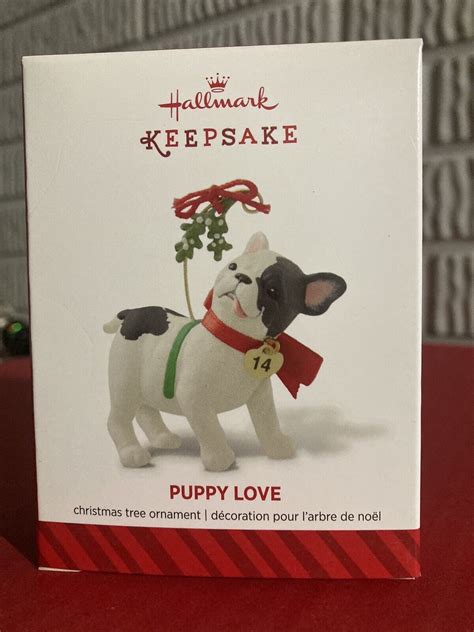 hallmark ornament puppy love